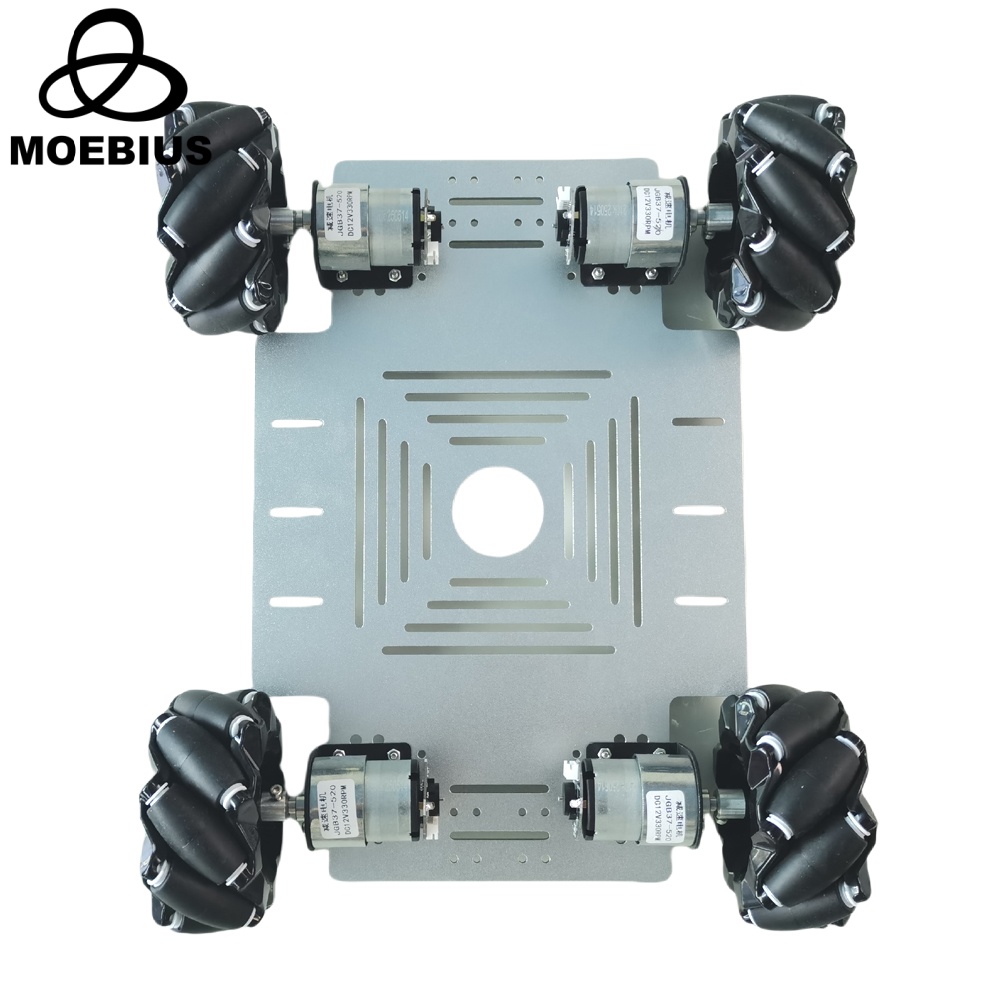 Robot Arm Kit - Комплект робота-машинки MOEBIUS с колесами Mecanum,