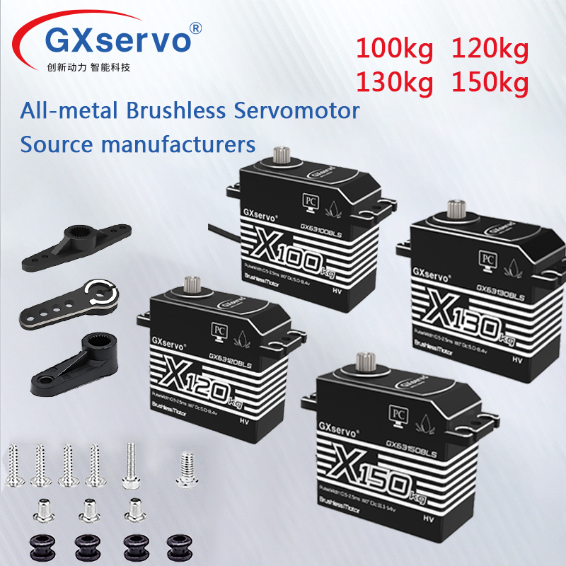 Robot Arm Metal - Сервоприводы GXservo с высоким крутящим моментом