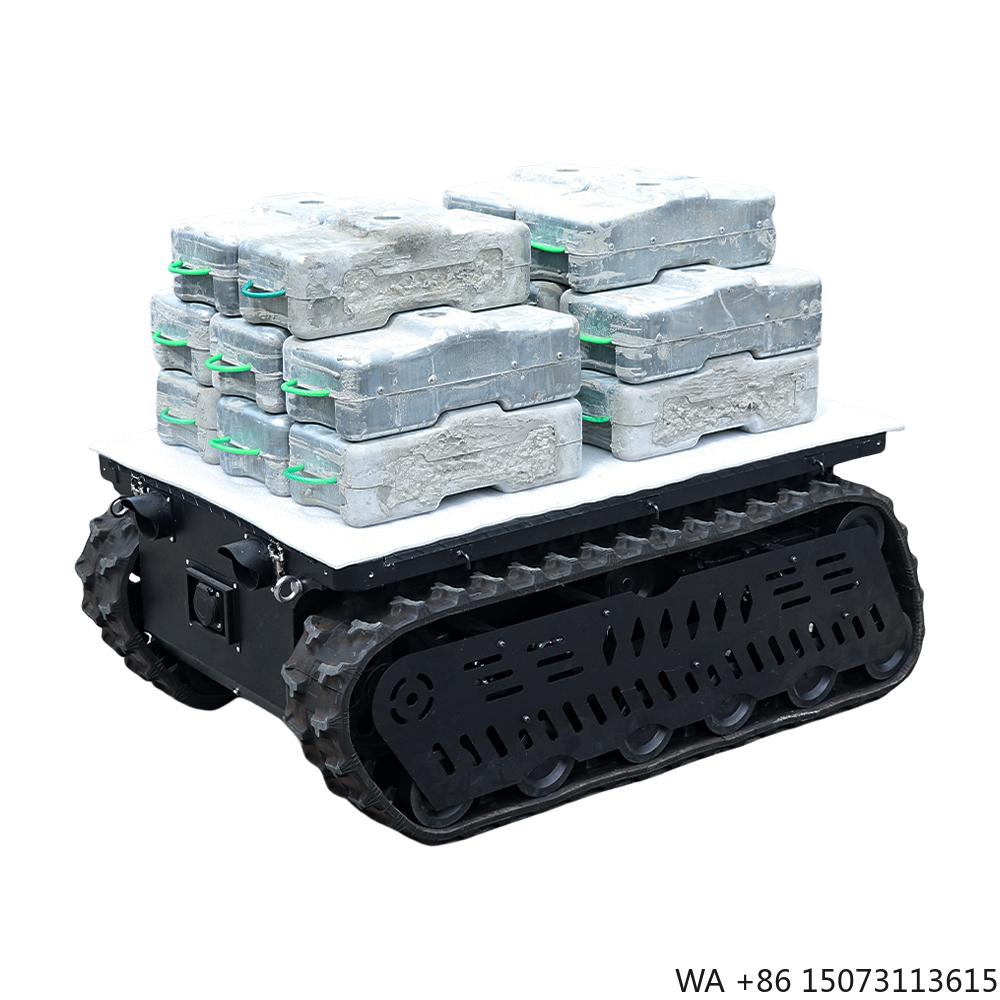 Tracked Robot Chassis - Шасси робота-танка на гусеничном ходу с