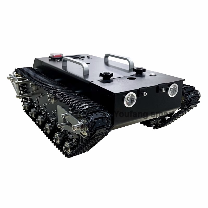 Tracked Robot Chassis - Грузоподъемность RC Tank Chassis Металлическая гусеница