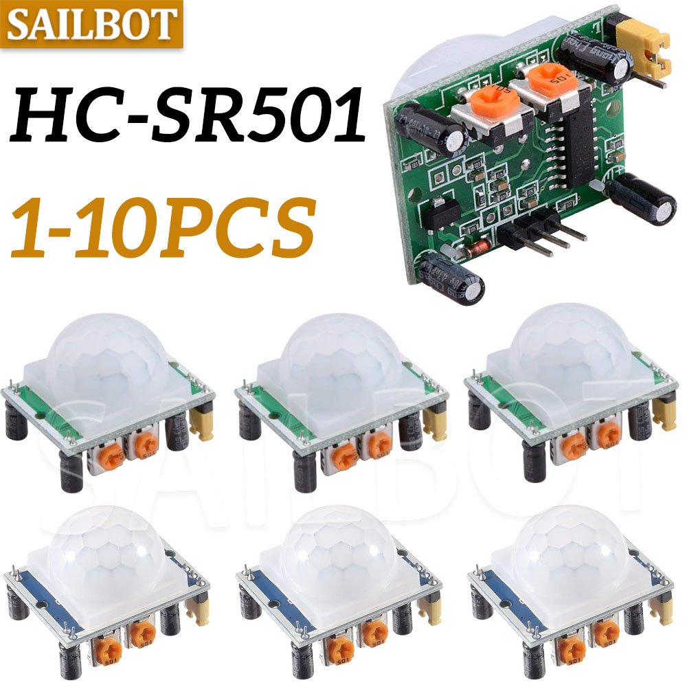 Ultrasonic Distance Sensor - HC-SR501 PIR инфракрасный датчик регулировки ИК-пироэлектрический
