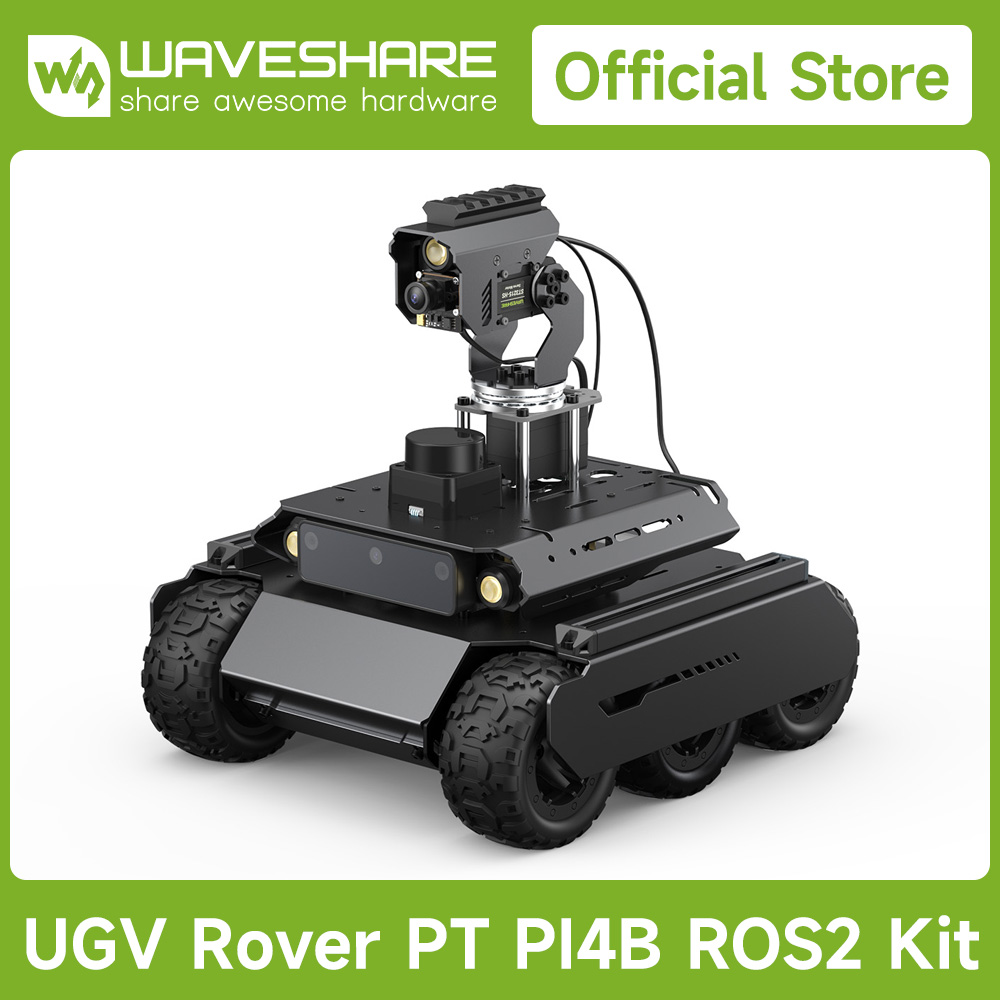 Robot Wheel - Waveshare Rover ROS 2 Робот с