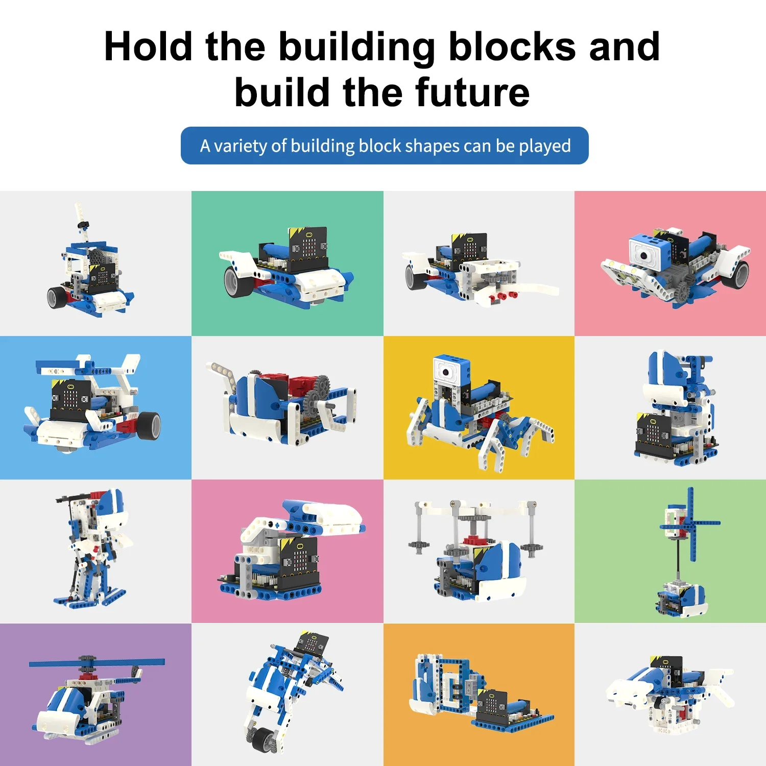 BBC Microbit V2 Building Block – обзор и цена Microbit Robot