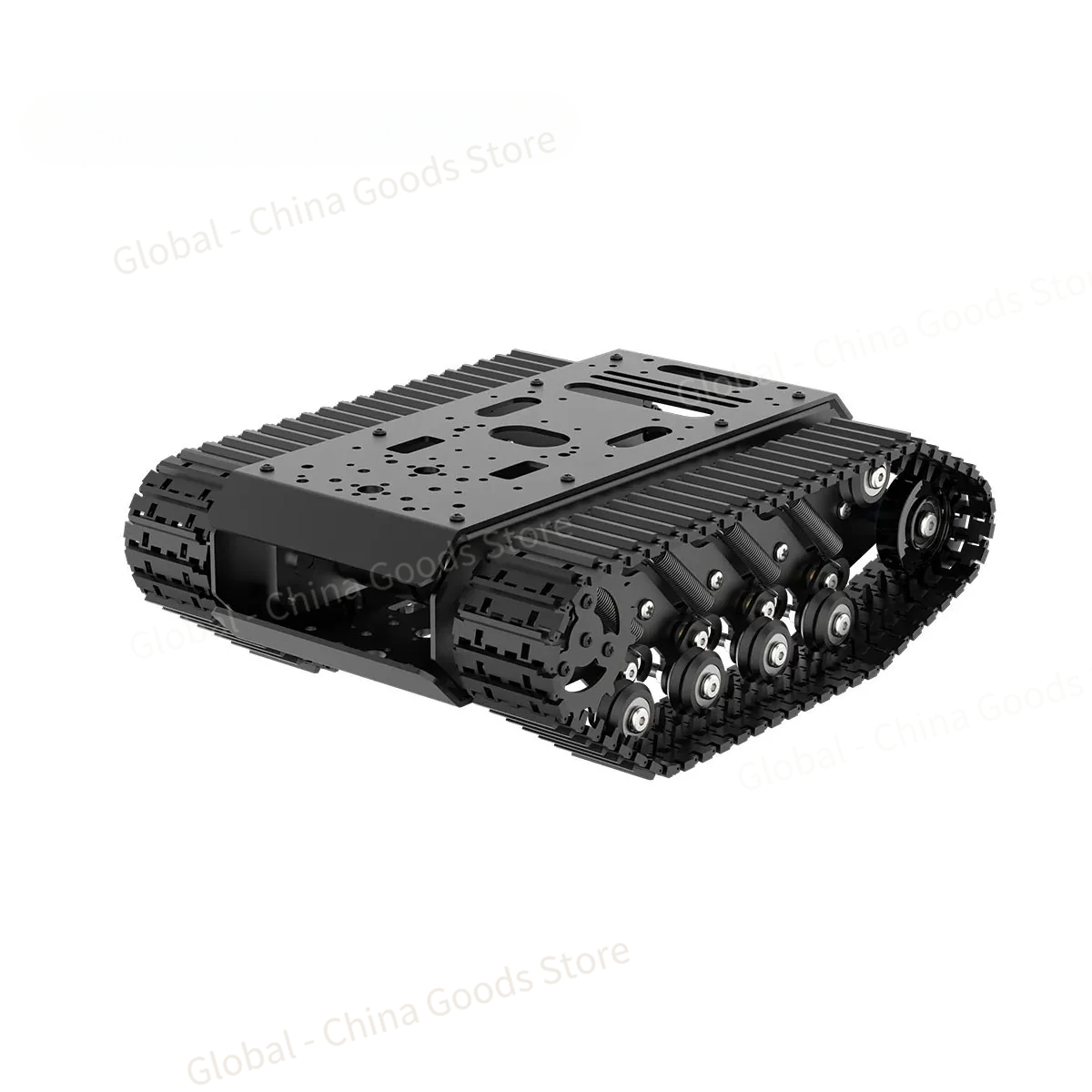 Гусеничное шасси Hiwonder Шасс – обзор и цена Tracked Robot Chassis