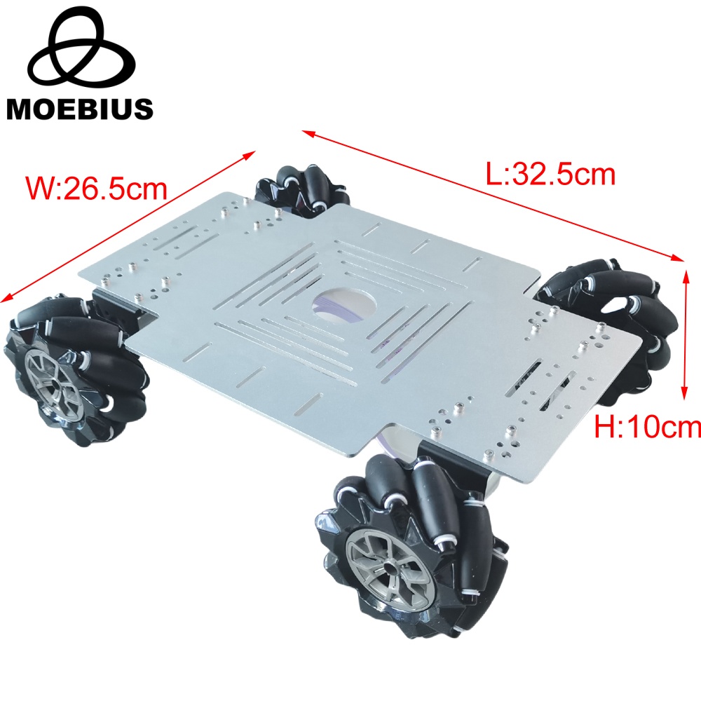 Комплект робота-машинки MOEBIU – обзор и цена Robot Arm Kit