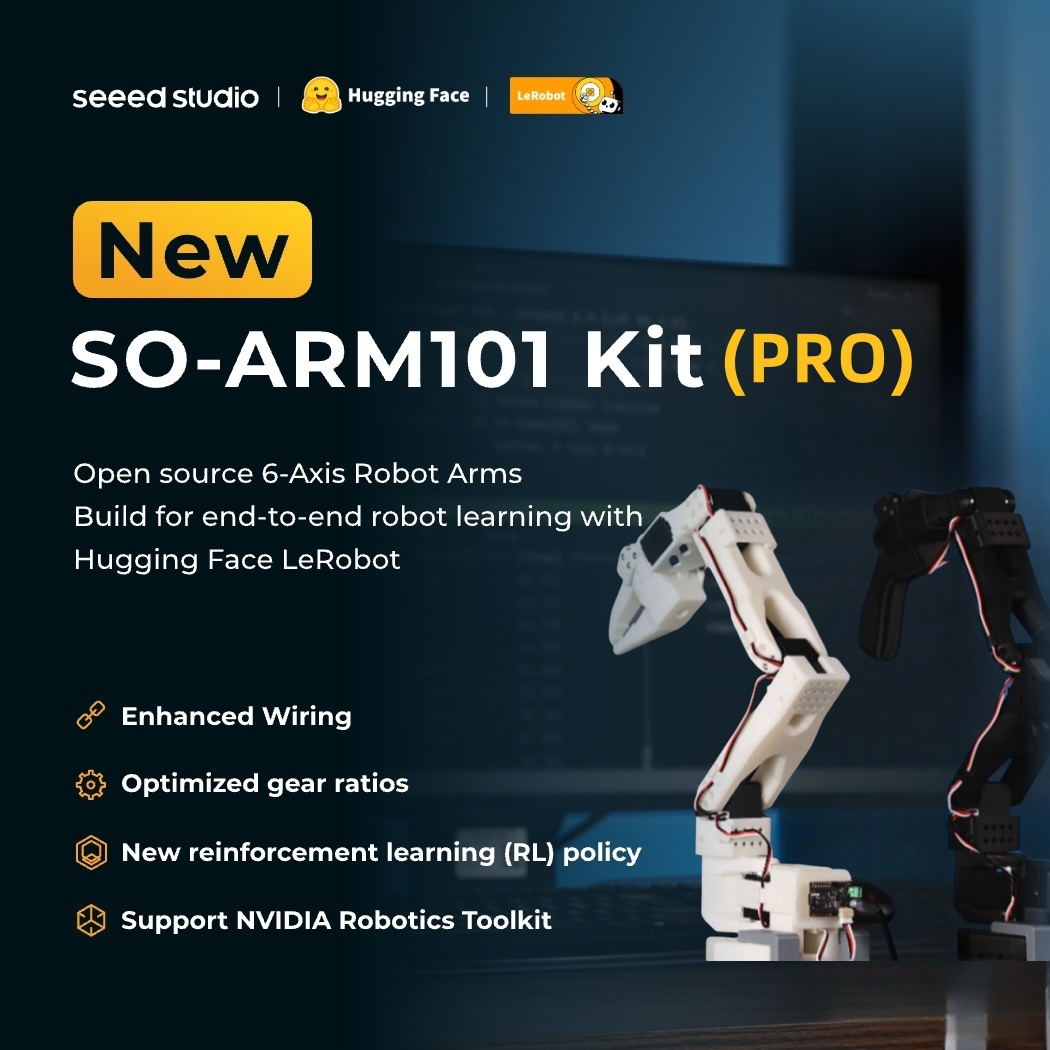SO-ARM101 Недорогой комплект с – обзор и цена Robot Arm Kit