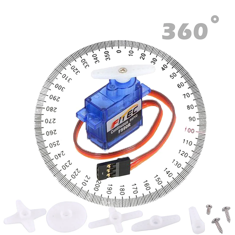 Feetech Mini FS90R микро серво – обзор и цена Micro Servo