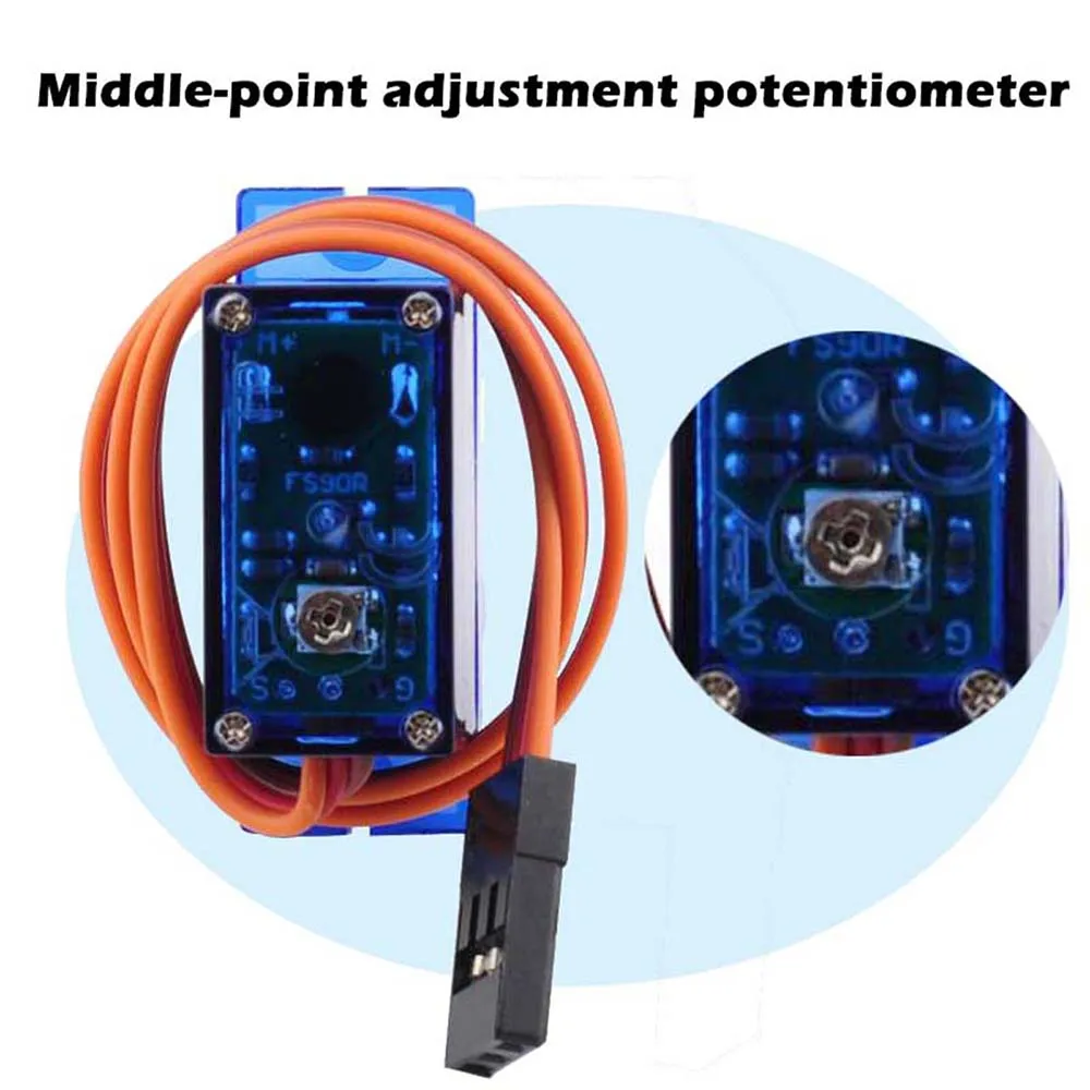 Feetech Mini FS90R микро серво – обзор и цена Micro Servo