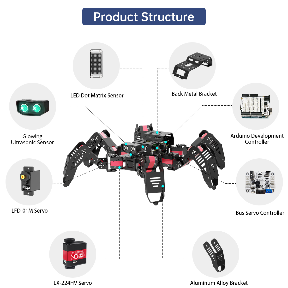 Программируемый шестиногий био – обзор и цена Robot Remote Control