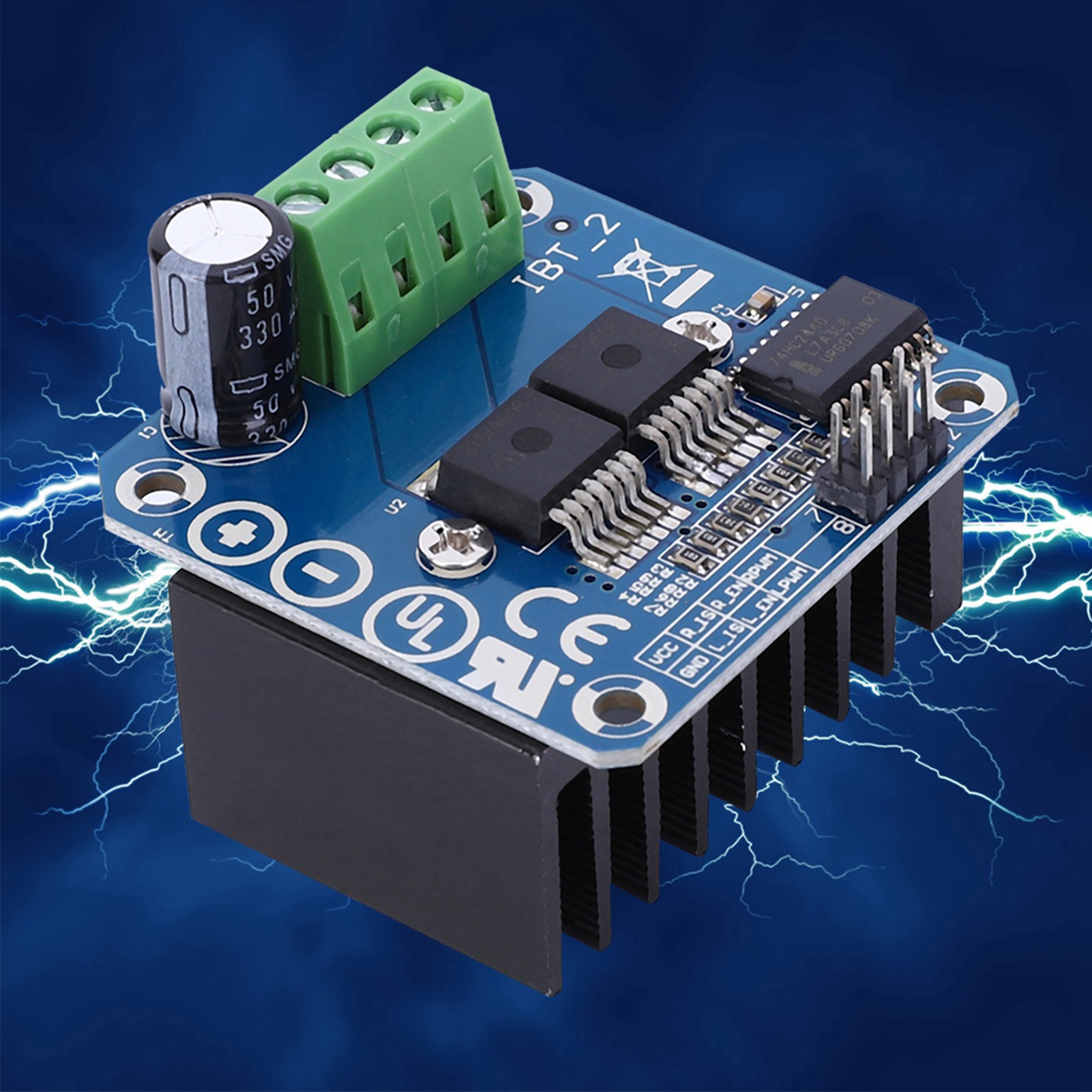 Модуль управления двигателем B – обзор и цена Motor Driver Module