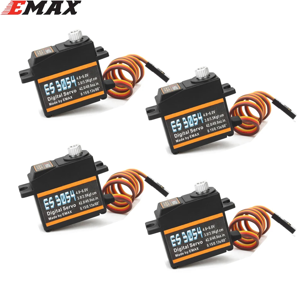 EMAX ES08MDII ES08MD II металл – обзор и цена Sg90 Servo