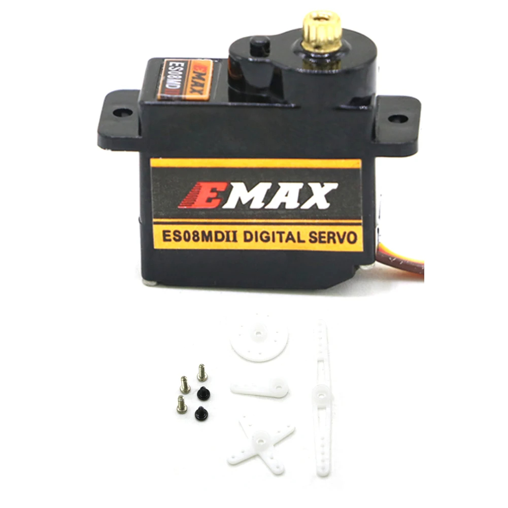 EMAX ES08MDII ES08MD II металл – обзор и цена Sg90 Servo