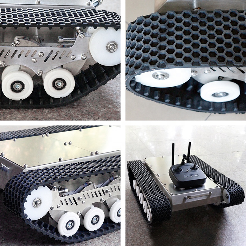 Платформа-шасси на гусеничном  – обзор и цена Tracked Robot Chassis