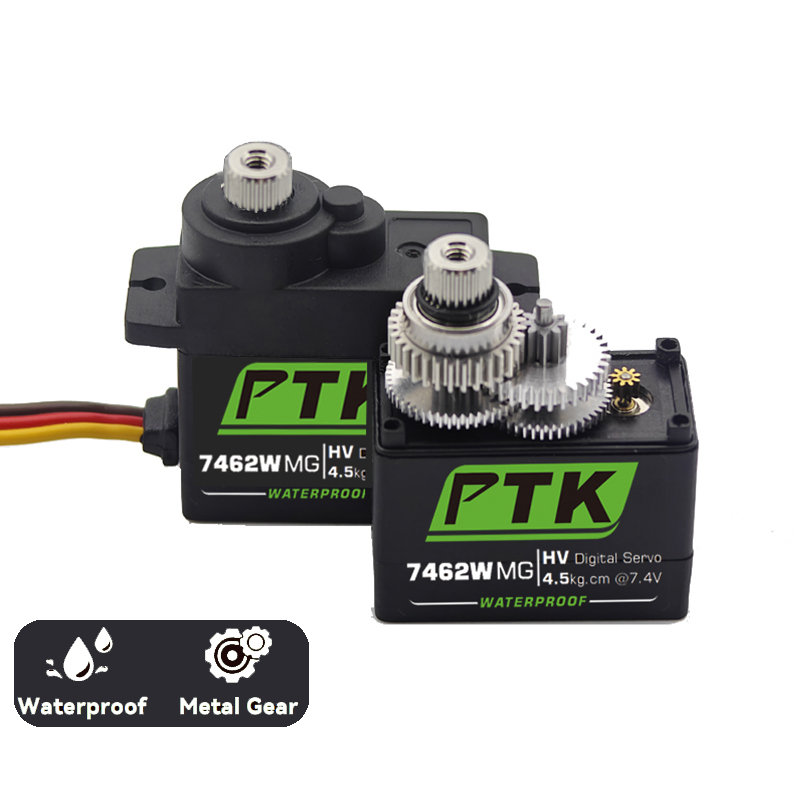 PTK 7462W MG Металлическая шес – обзор и цена Micro Servo