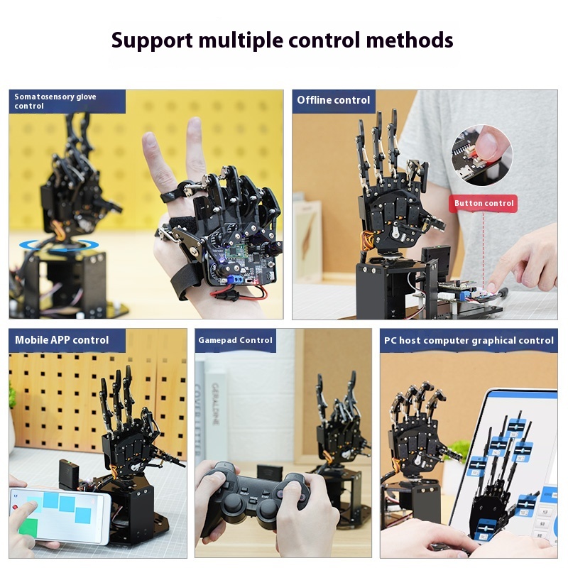 Bionic Robotic Hand Palm UHand – обзор и цена Robot Arm Metal