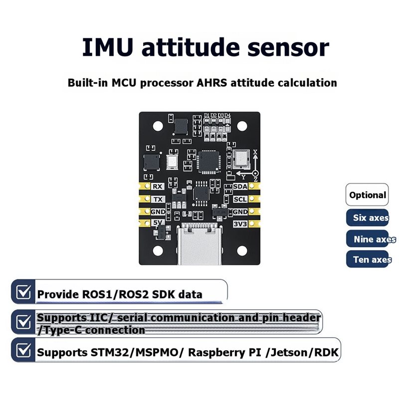 Высокоточный 10-осевой модуль  – обзор и цена Stm32 Robot