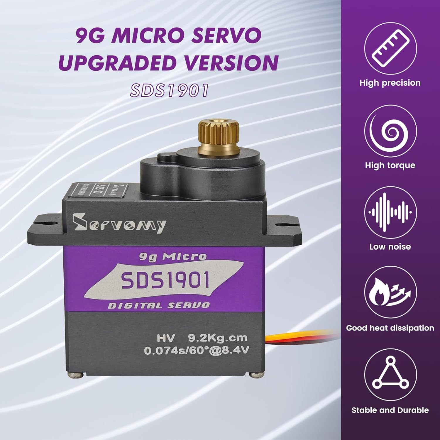 SERVOMY-SDS1901 Цифровой 9G ми – обзор и цена Micro Servo