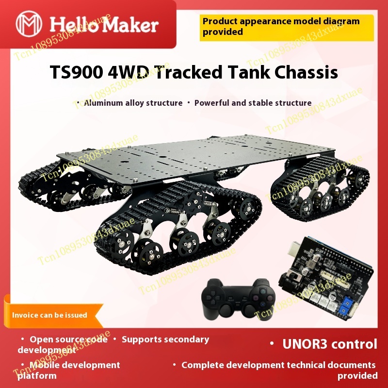 Гусеничное амортизирующее внед – обзор и цена Tracked Robot Chassis