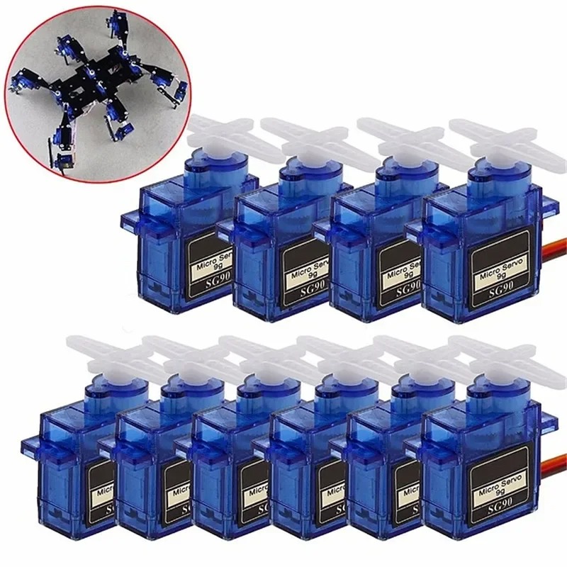 SG90 9G Микросервомотор с плас – обзор и цена Micro Servo