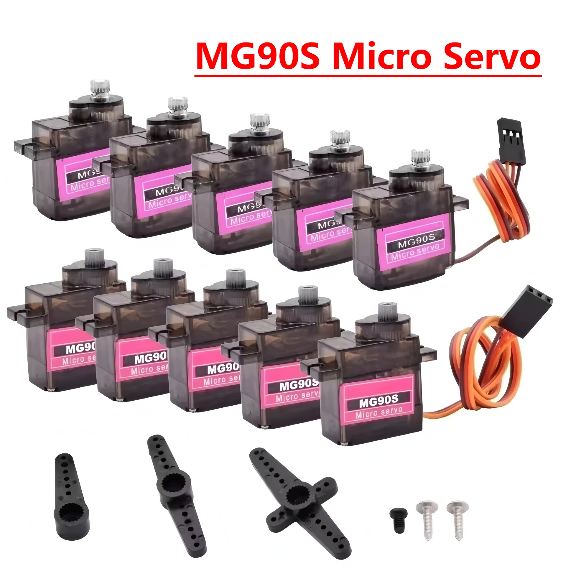 4/5/10/20 шт. MG90S микро серв – обзор и цена Sg90 Servo