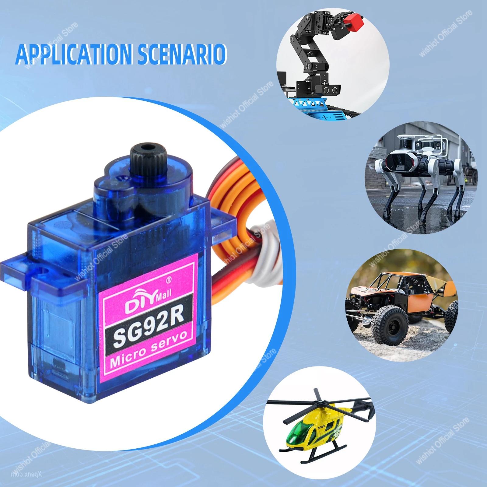 SG92R микро серводвигатель 4,8 – обзор и цена Micro Servo