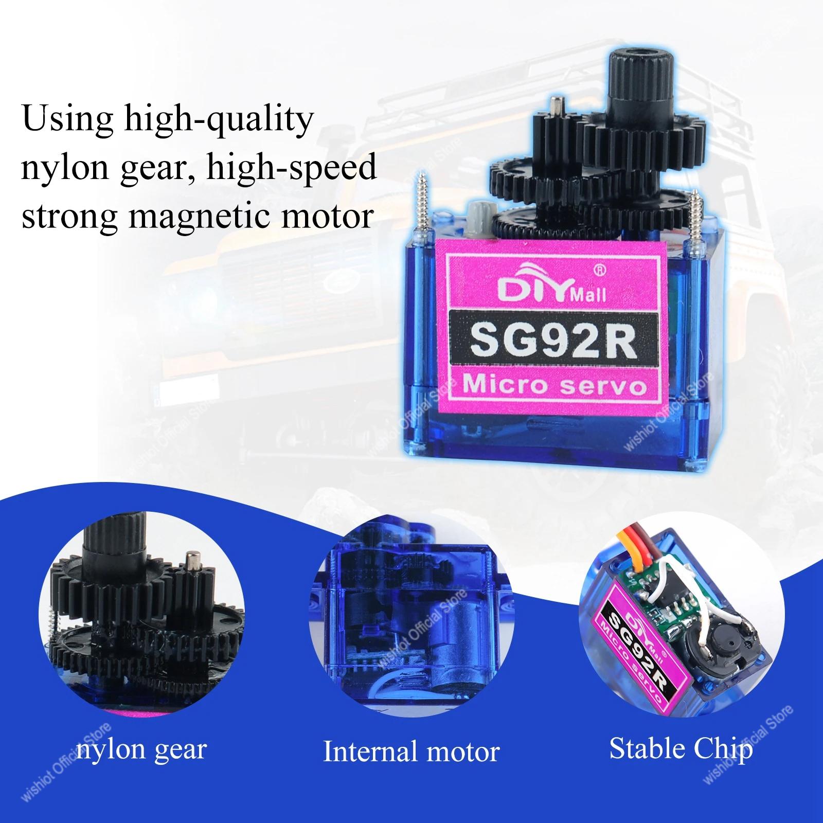SG92R микро серводвигатель 4,8 – обзор и цена Micro Servo
