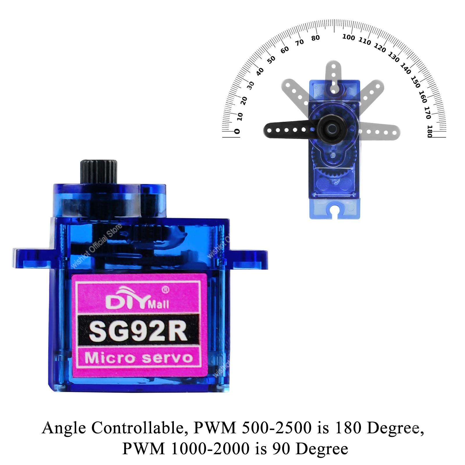 SG92R микро серводвигатель 4,8 – обзор и цена Micro Servo