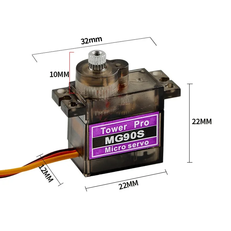 SG90/MG90S 9G микроцифровой се – обзор и цена Micro Servo