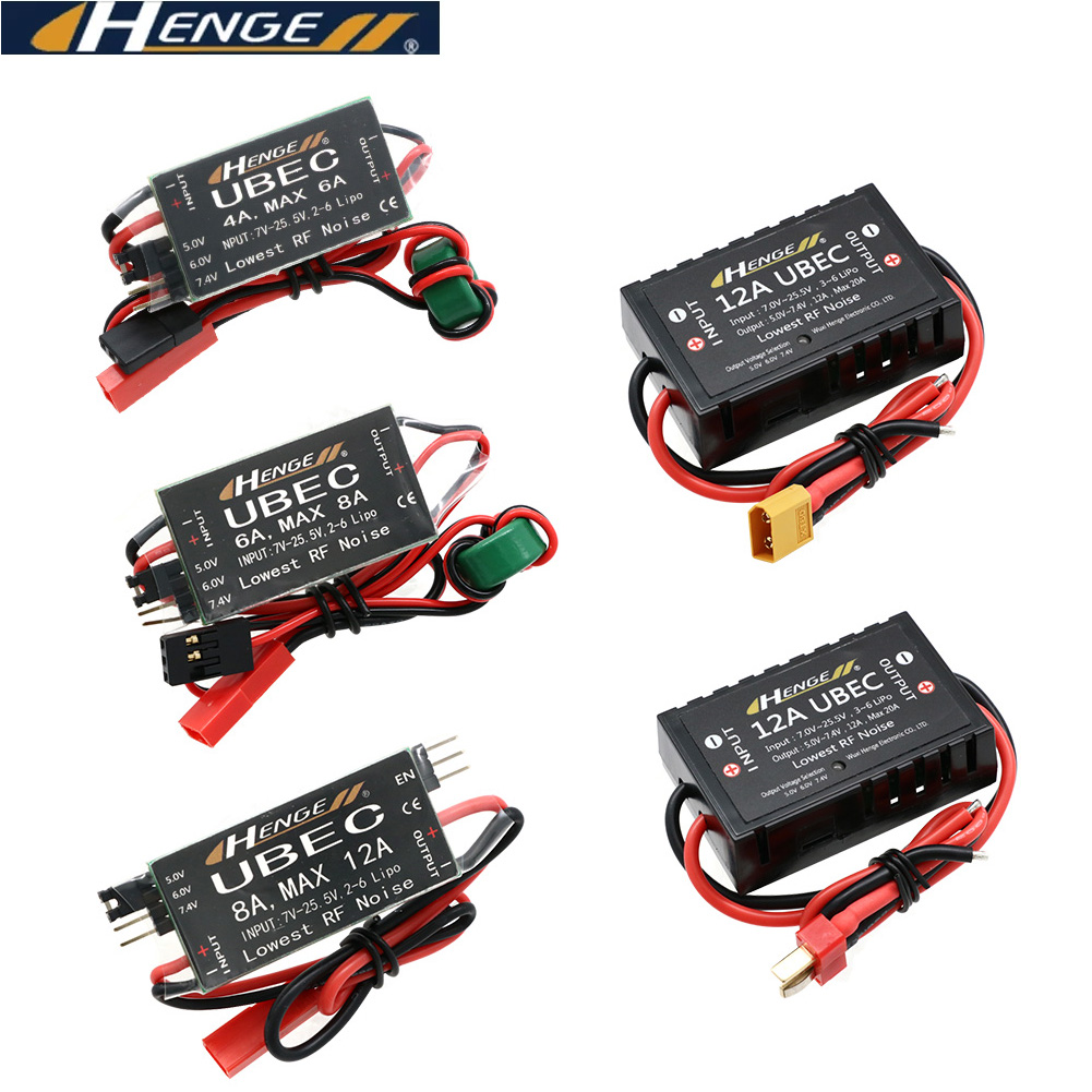 HENGE BEC 4A 6A 8A 12A UBEC 5  – обзор и цена Tracked Robot Chassis