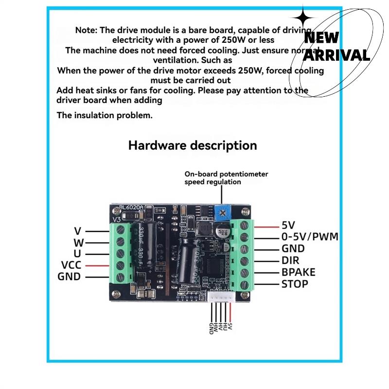 Трехфазный драйвер двигателя в – обзор и цена Motor Driver Module