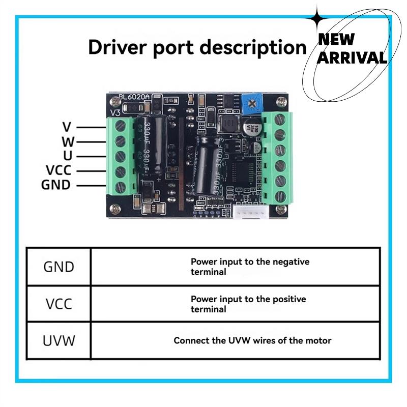Трехфазный драйвер двигателя в – обзор и цена Motor Driver Module