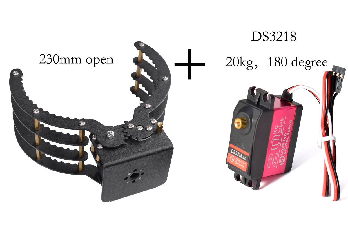 Механические захваты с отверст – обзор и цена Robot Arm Kit
