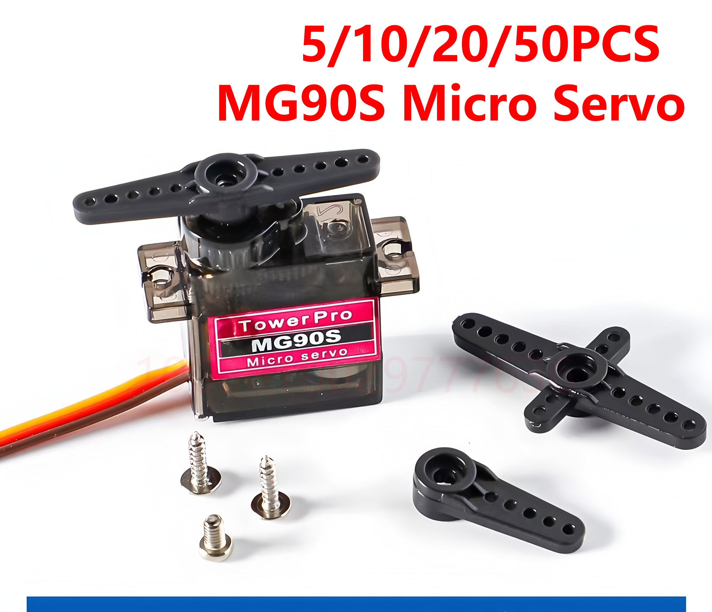 Сервопривод MG90S, 5/10/20/40  – обзор и цена Micro Servo