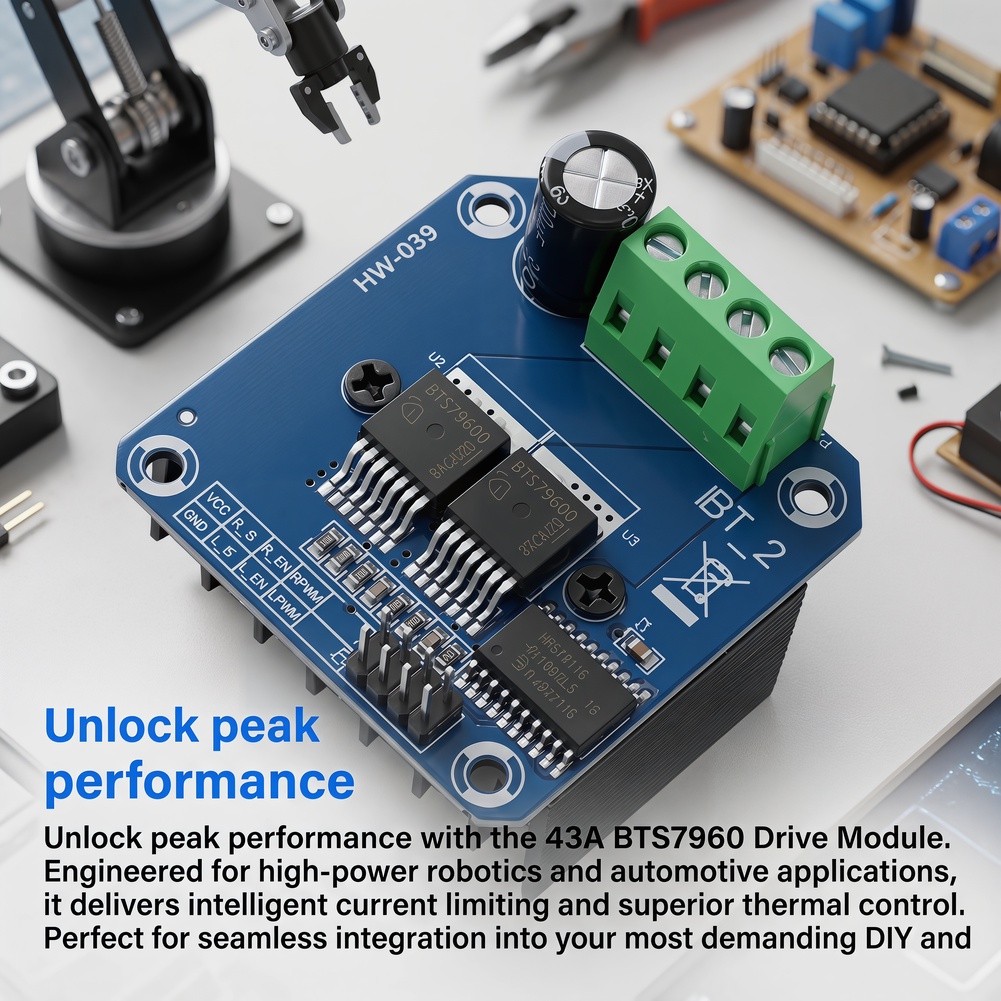 Модуль драйвера двигателя 43A  – обзор и цена Motor Driver Module
