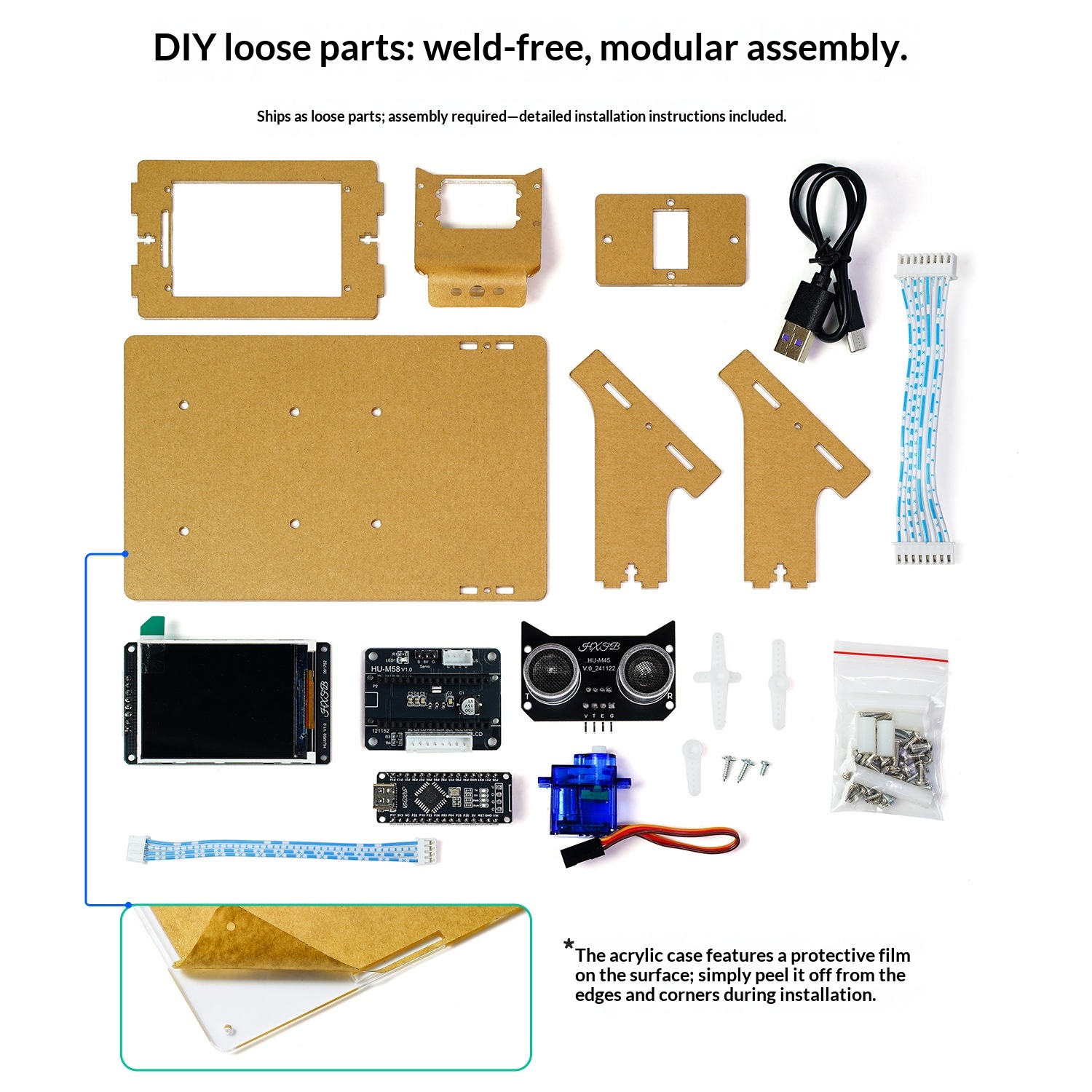 Набор для самостоятельной сбор – обзор и цена Servo Kit