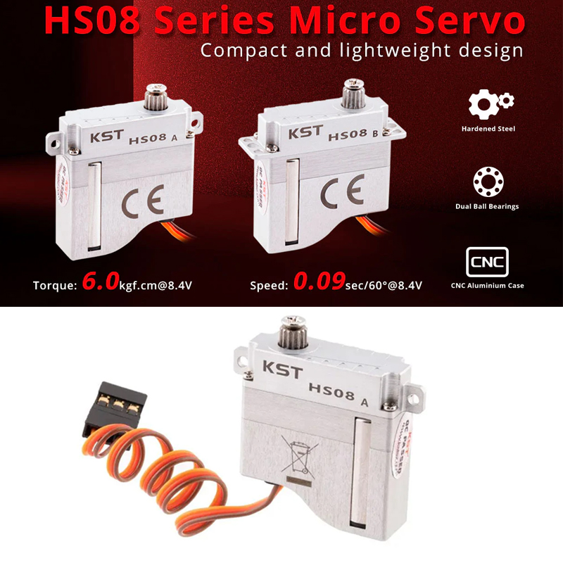 Цифровой микро-сервопривод KST – обзор и цена Micro Servo