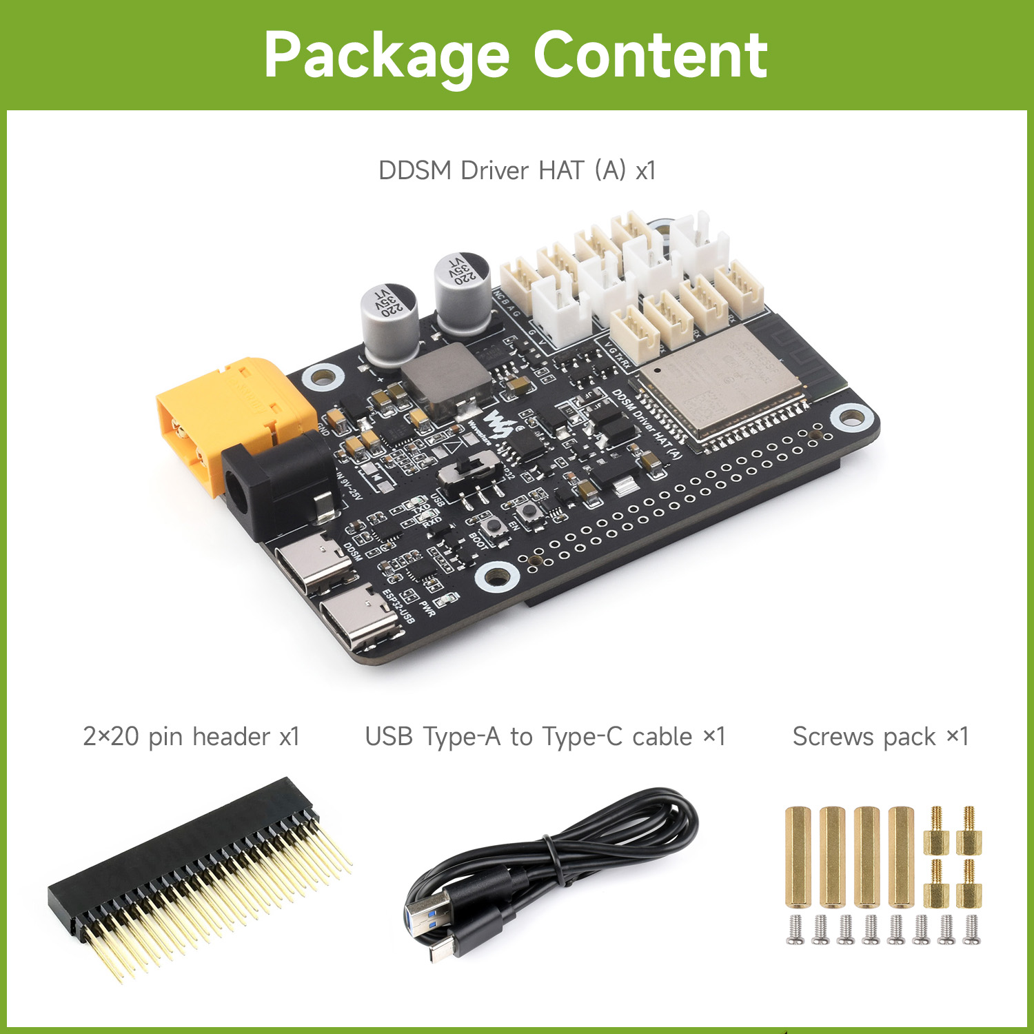 Плата драйвера серводвигателя  – обзор и цена Motor Driver Module